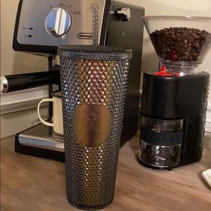 Starbucks Black studded cup